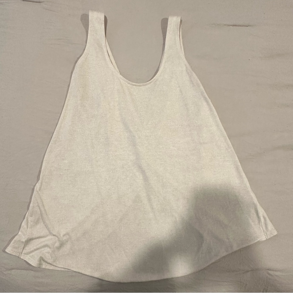 Express Cream Tank Top